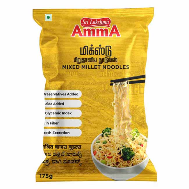 MIXED MILLET NOODLES - 175gm